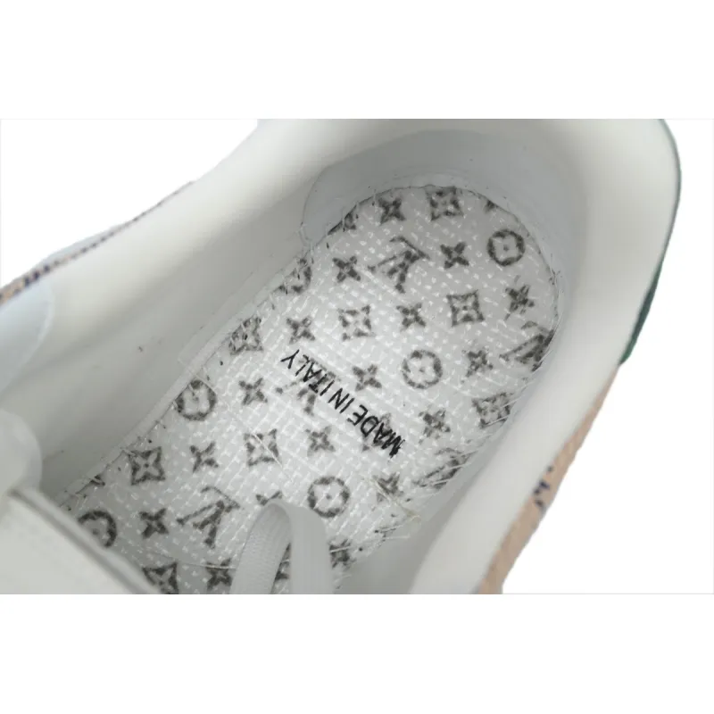 PK God Batch LOUIS VUITTON Trainer White Green 