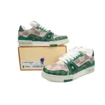  PK God Batch LOUIS VUITTON Trainer White Green 