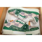  PK God Batch LOUIS VUITTON Trainer White Green 