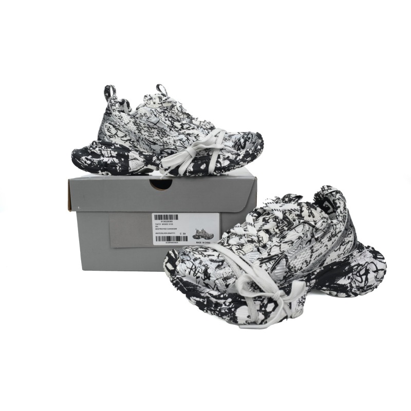 PK God Batch Balenciaga Luminous White Graffiti 734731 W3XDC 0135