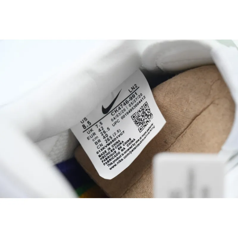 pk god batch cpfm x nike air force 1 low premium white red ck4746-991