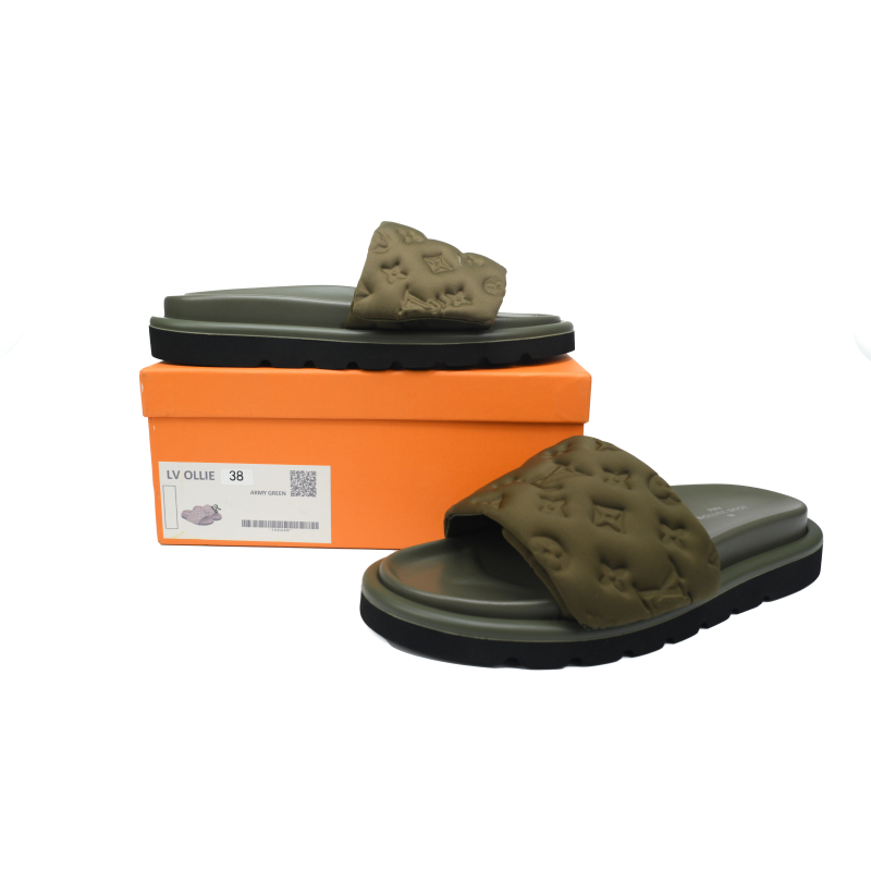 PK God Batch LOUIS VUITTON Pool Pillow Comfort Army Green Relief