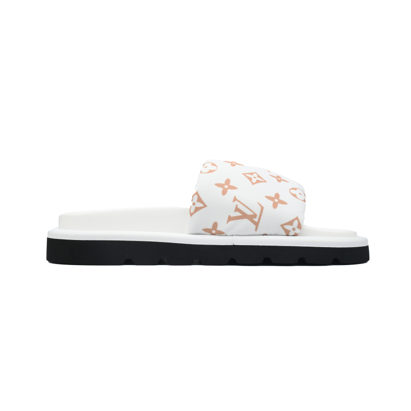 PK God Batch LOUIS VUITTON Pool Pillow Comfort White yellow label