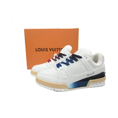 PK God Batch LOUIS VUITTON Trainer ALV Clean Dye White 02