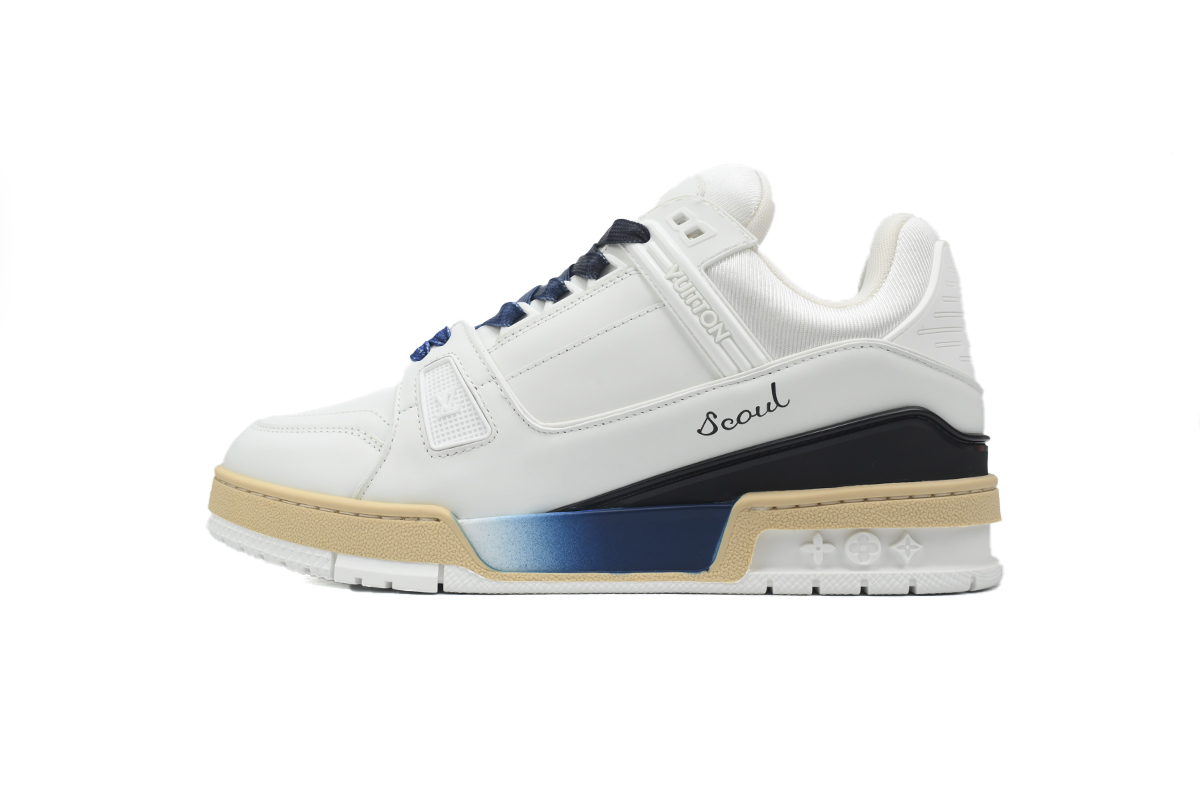 PK God Batch LOUIS VUITTON Trainer ALV Clean Dye White