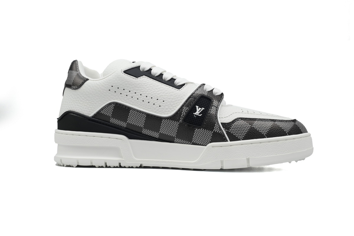 PK God LOUIS VUITTON Trainer Golf Checkerboard Black