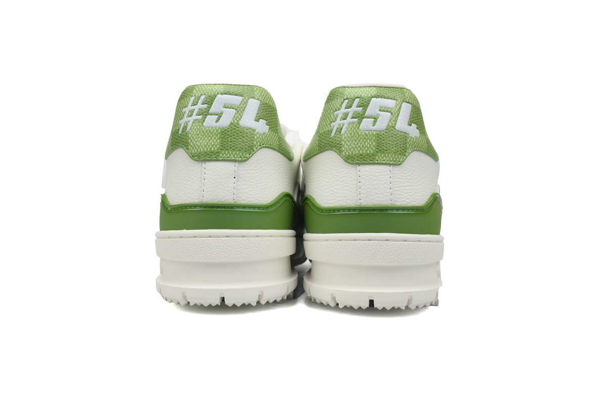 PK God Batch LOUIS VUITTON Trainer Golf Checkerboard Green