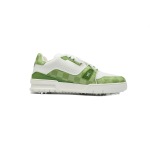 PK God Batch LOUIS VUITTON Trainer Golf Checkerboard Green