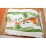 PK God Batch LOUIS VUITTON Trainer Golf Checkerboard Green