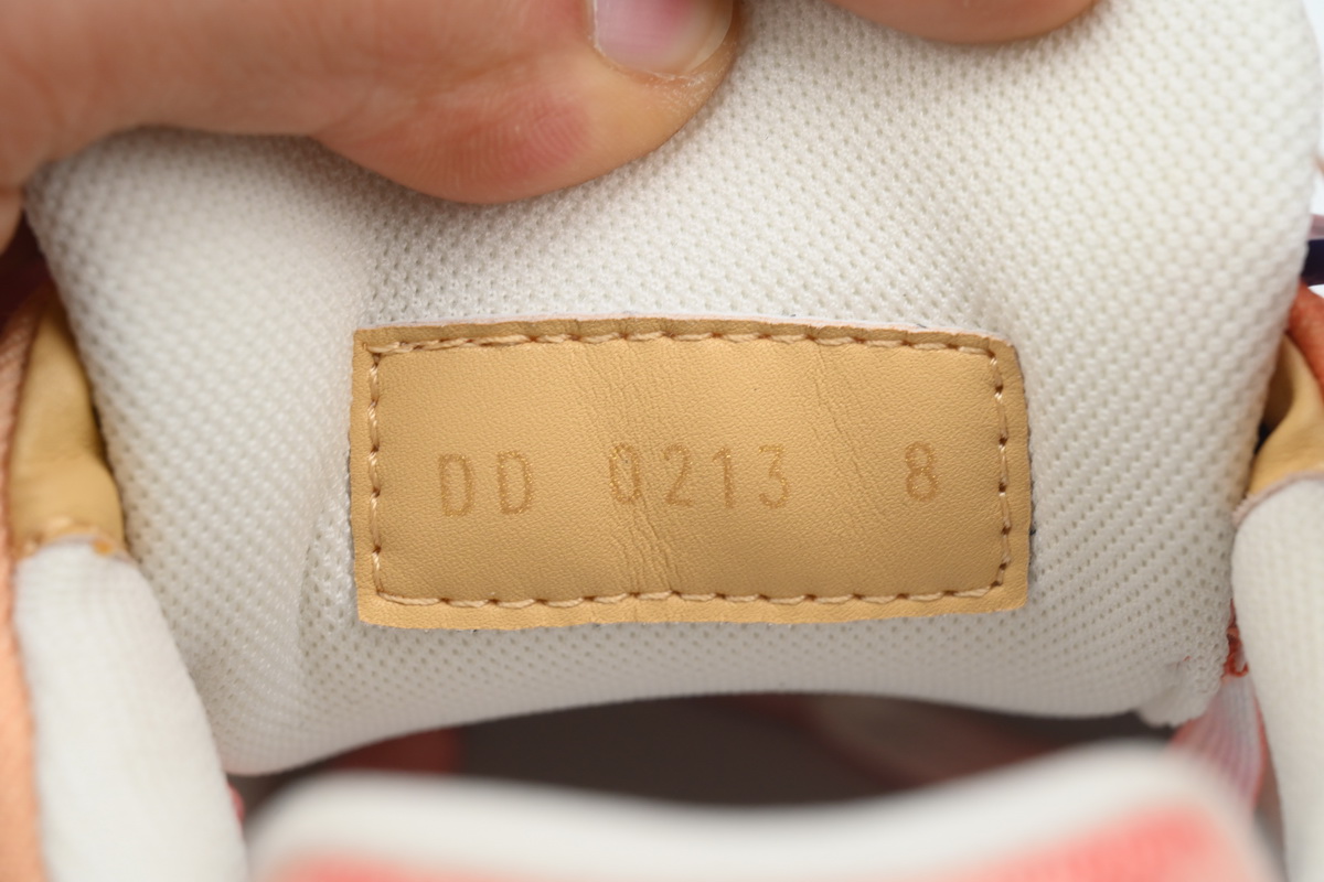 PK God Batch LOUIS VUITTON Trainer Rendering Orange Cloth