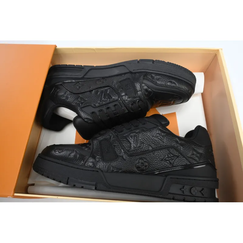 PK God Batch LOUIS VUITTON Trainer Black