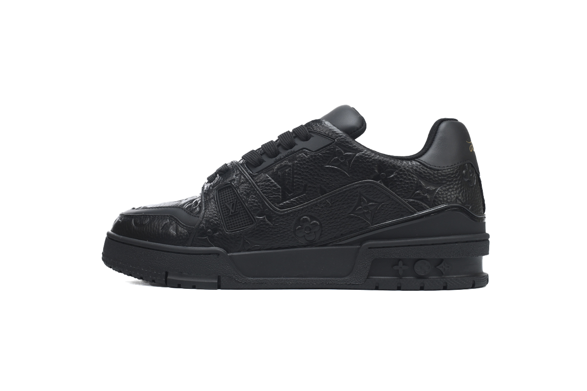 PK God Batch LOUIS VUITTON Trainer Black