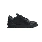 PK God Batch LOUIS VUITTON Trainer Black