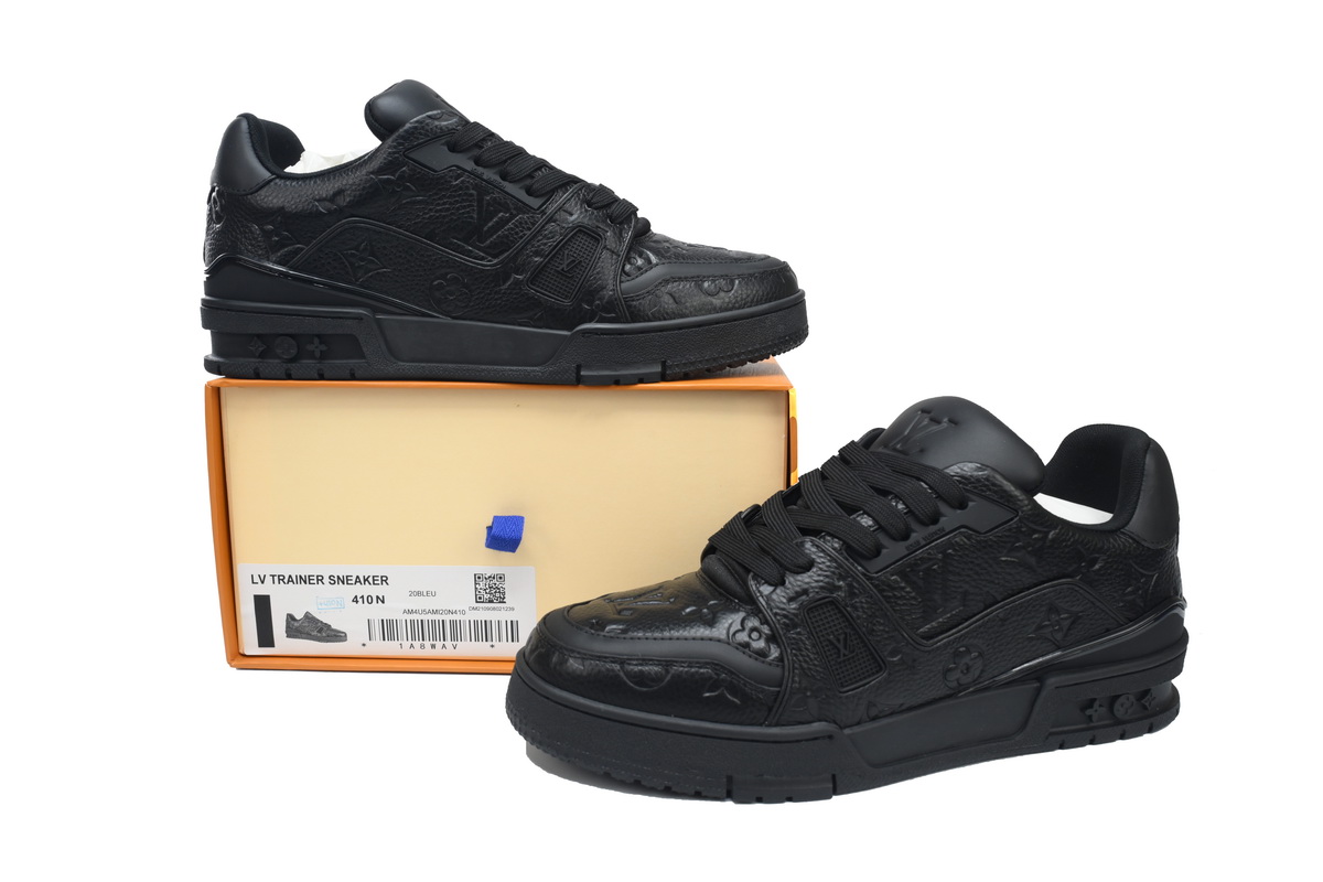 PK God Batch LOUIS VUITTON Trainer Black