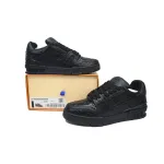 PK God Batch LOUIS VUITTON Trainer Black