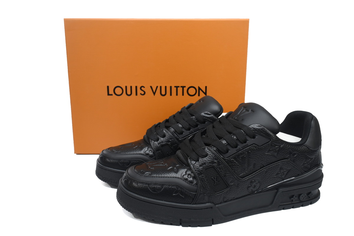 PK God Batch LOUIS VUITTON Trainer Black