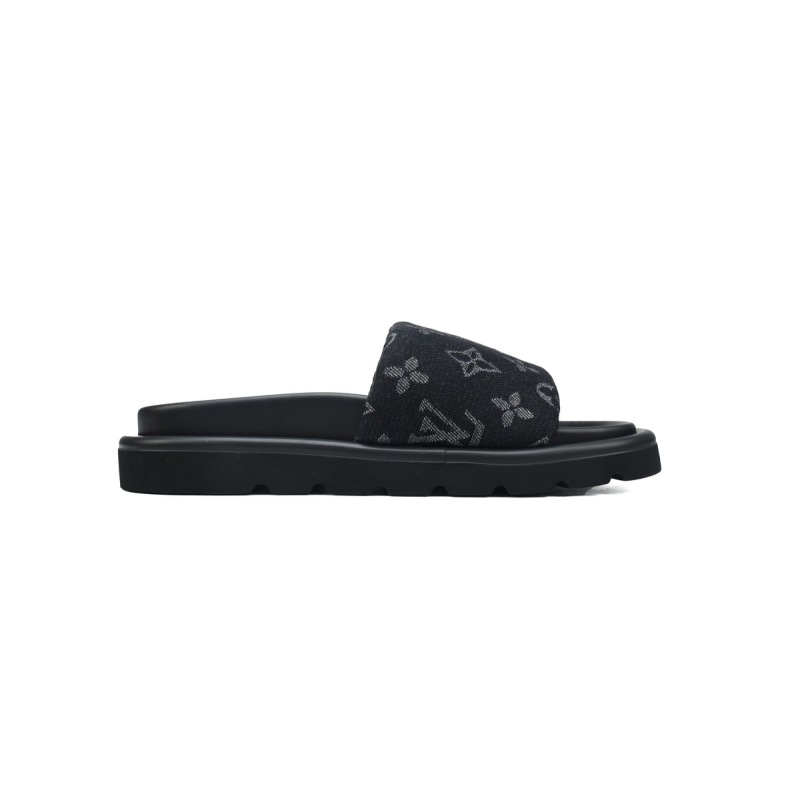 PK God Batch LOUIS VUITTON Pool Pillow Comfort Black Label Denim