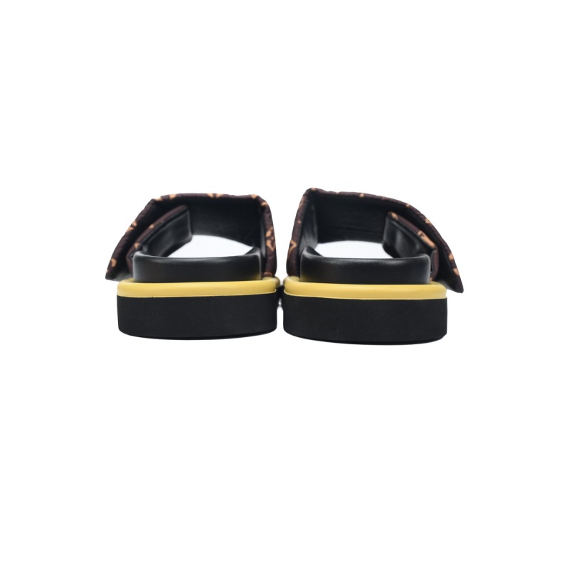 PK God Batch LOUIS VUITTON Pool Pillow Comfort Brown Black Label