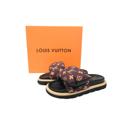 PK God Batch LOUIS VUITTON Pool Pillow Comfort Brown bread 02
