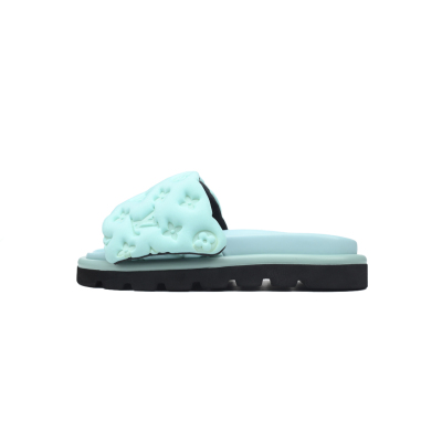 PK God Batch LOUIS VUITTON Pool Pillow Comfort Light blue bread 01