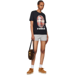 BAPE A Bathing Ape Check by Bathing Tee Black/Beige