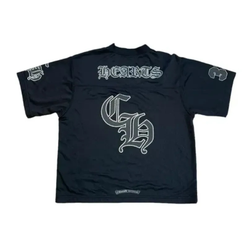 chrome hearts mesh black jersey