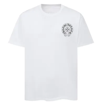 Chrome Hearts Men's White T-shirt 01