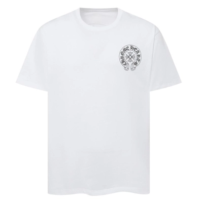 Chrome Hearts Men's White T-shirt 01
