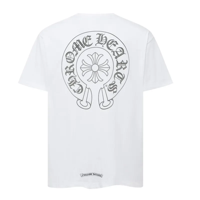 chrome hearts men's white t-shirt
