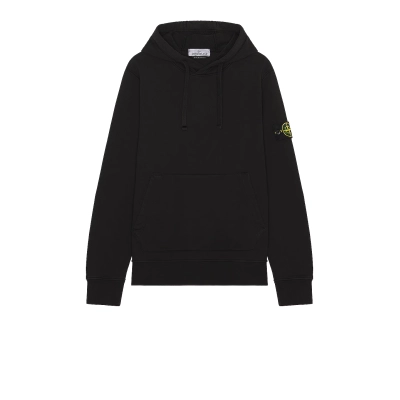 Stone Islan* Hooded Sweatshirt Black 01