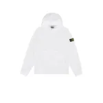 Stone Islan* Hooded Sweatshirt White