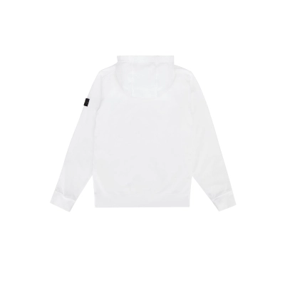 Stone Islan* Hooded Sweatshirt White 02