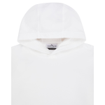 Stone Islan* Hooded Sweatshirt White
