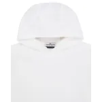 Stone Islan* Hooded Sweatshirt White