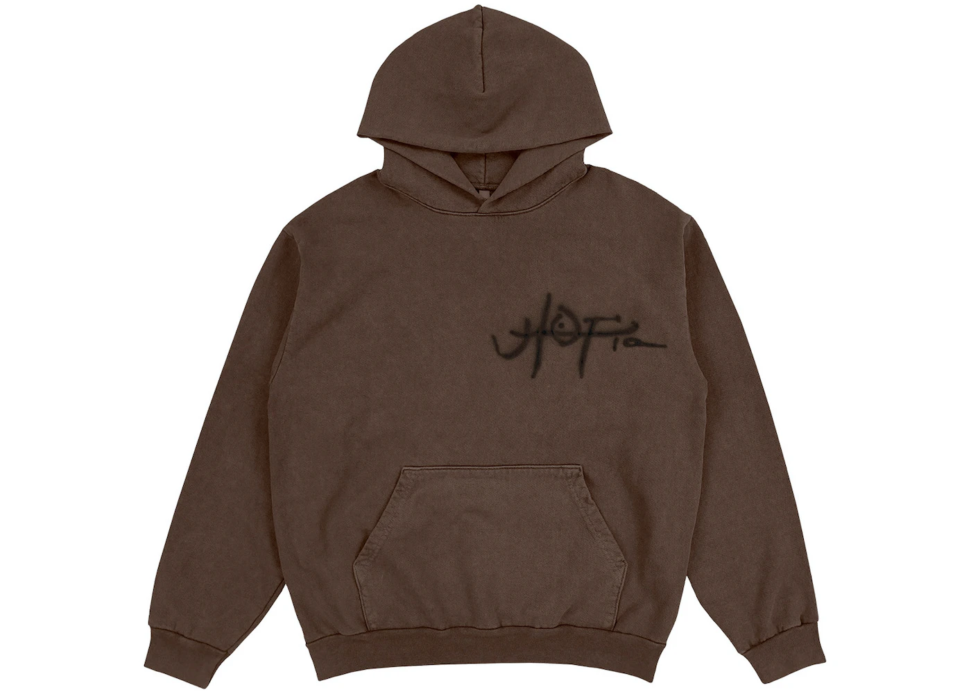 Travis Scott Utopia A2 Hooded Sweatshirt Brown