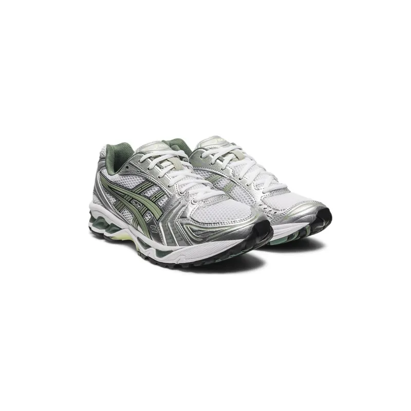 As*ic*s gel-kayano 14 white pure silver slate grey sage 1201a019-107
