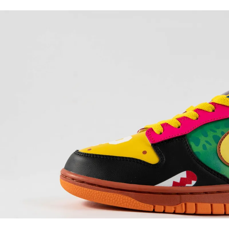 ljr batch dunk low what the S*per mario