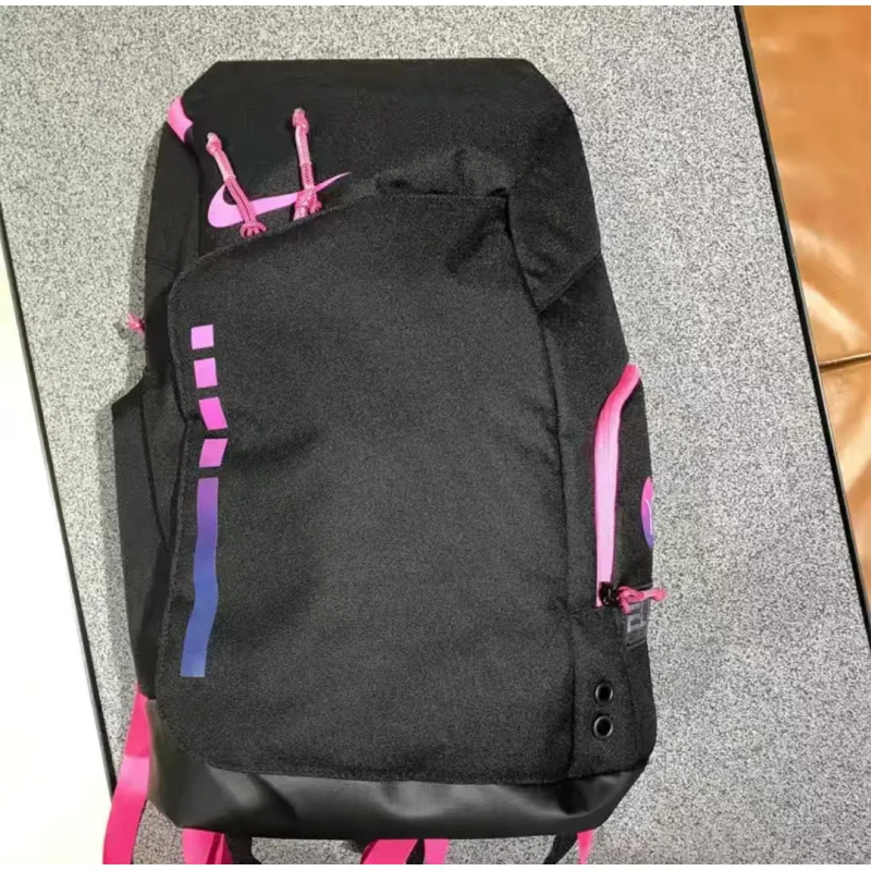 nike hoops elite backpack-black/pink