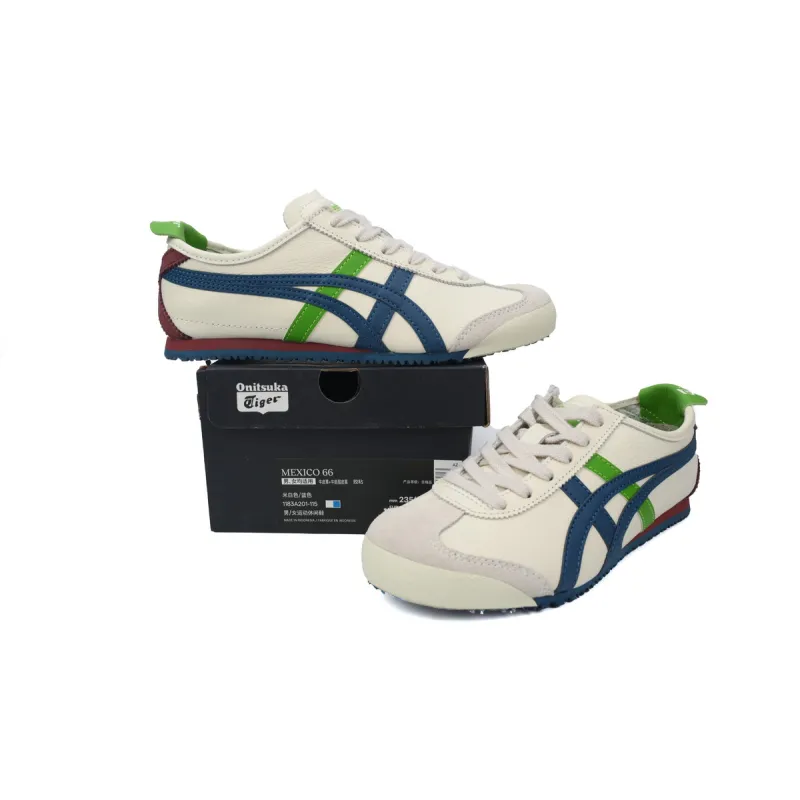 onitsuka tiger mexico 66 'cream mako blue' 1183a201-115