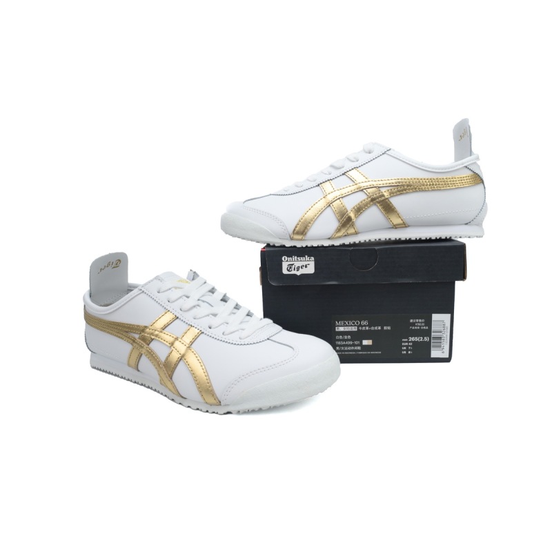 Onitsuka Tiger Mexico 66 'White Rich Gold' 1183A499-101