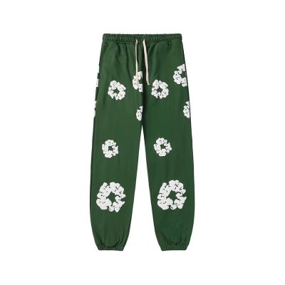 Denim Tears The Cotton Wreath Sweatpants Green 01