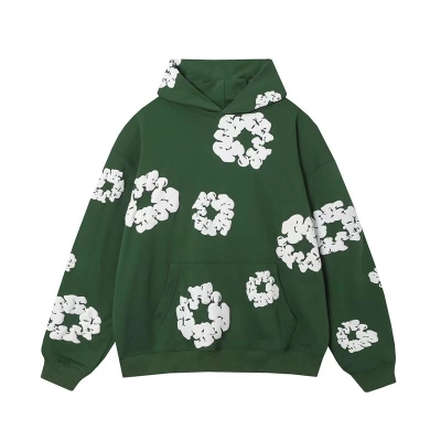 Denim Tears The Cotton Wreath Sweatshirt  Green 01