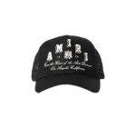 AMIRI  Stencil Trucker Hat - Black