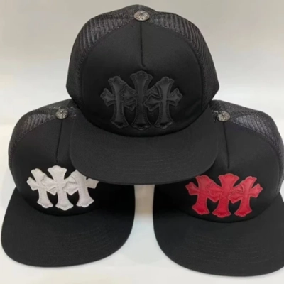 Chrome Hearts Cemetery Trucker Hat 01