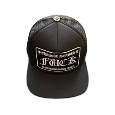 Chrome Hearts Men's Black Hat 01