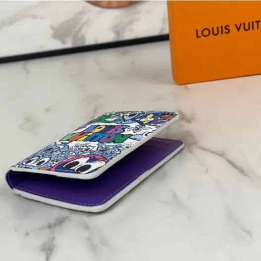 LOUIS VUITTON card holder fashion wallet box