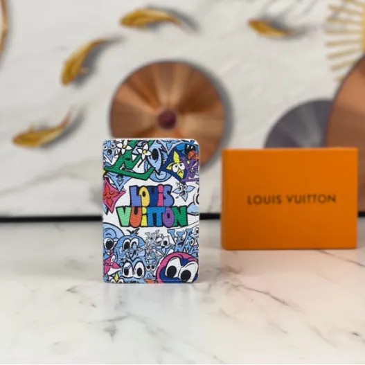 LOUIS VUITTON card holder fashion wallet box