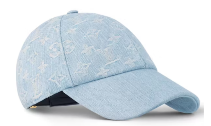 LOUIS VUITTON Monogram Denim cap