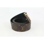 LOUIS VUITTON x Supreme LV x Supreme Brown Monogram LV Initials Belt