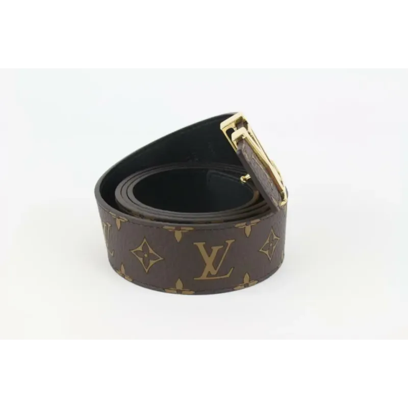 LOUIS VUITTON x Supreme LV x Supreme Brown Monogram LV Initials Belt